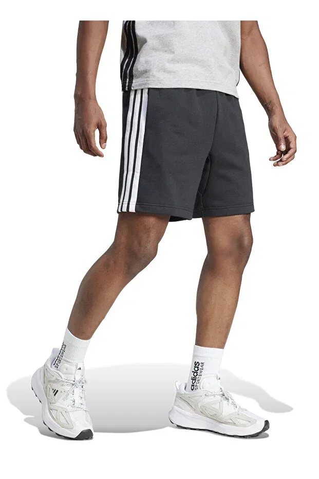 Мужские шорты спортивные с принтом Adidas, Black