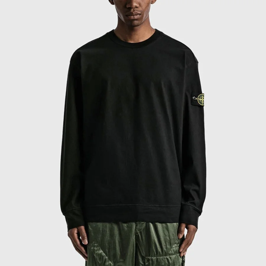Свитшот Stone Island Crewneck, черный