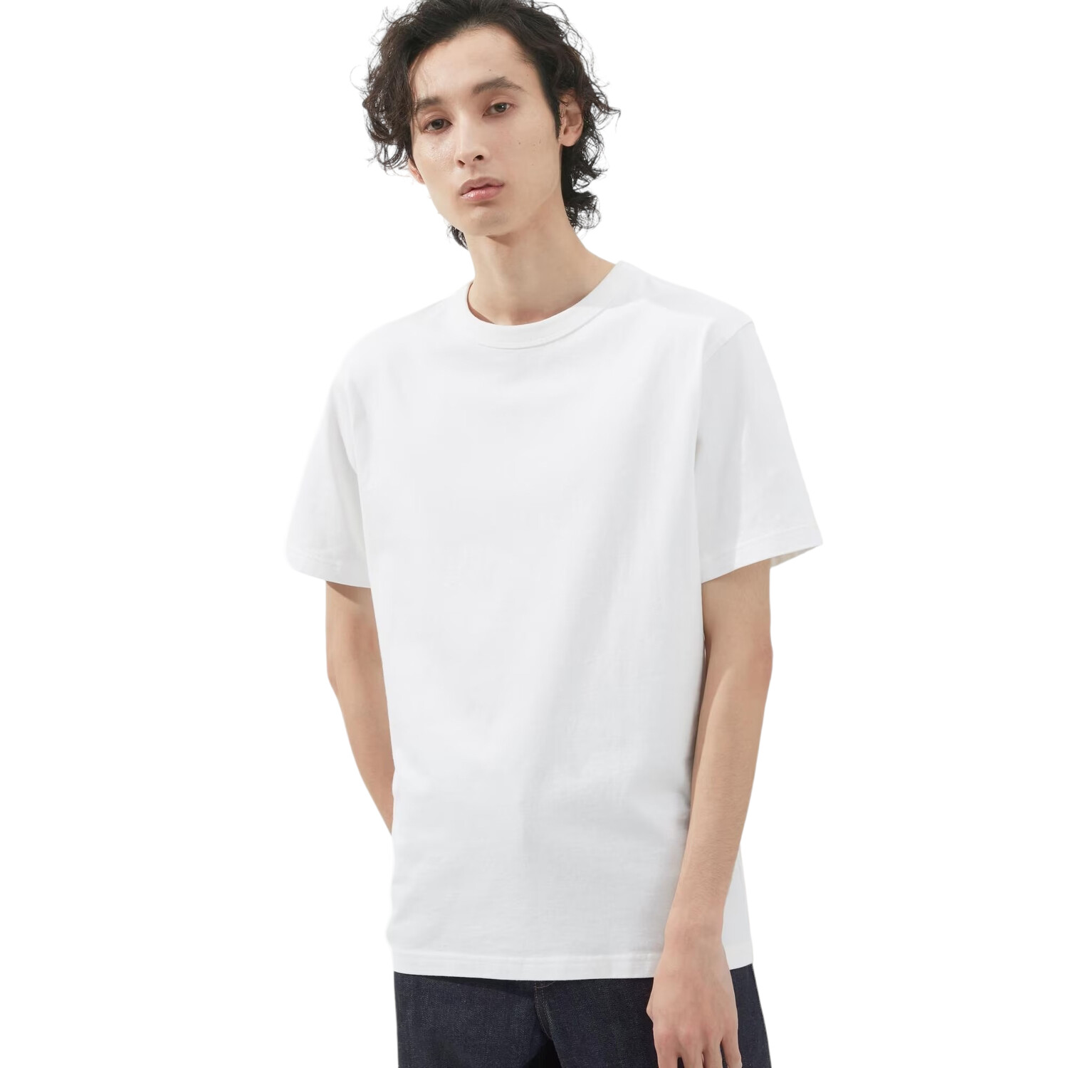 

Футболка Uniqlo U Crew Neck Short Sleeved, белый