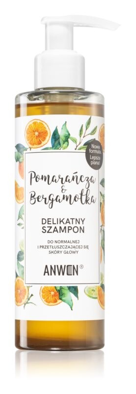 

Шампунь для нормальных и жирных волос Anwen Orange & Bergamot