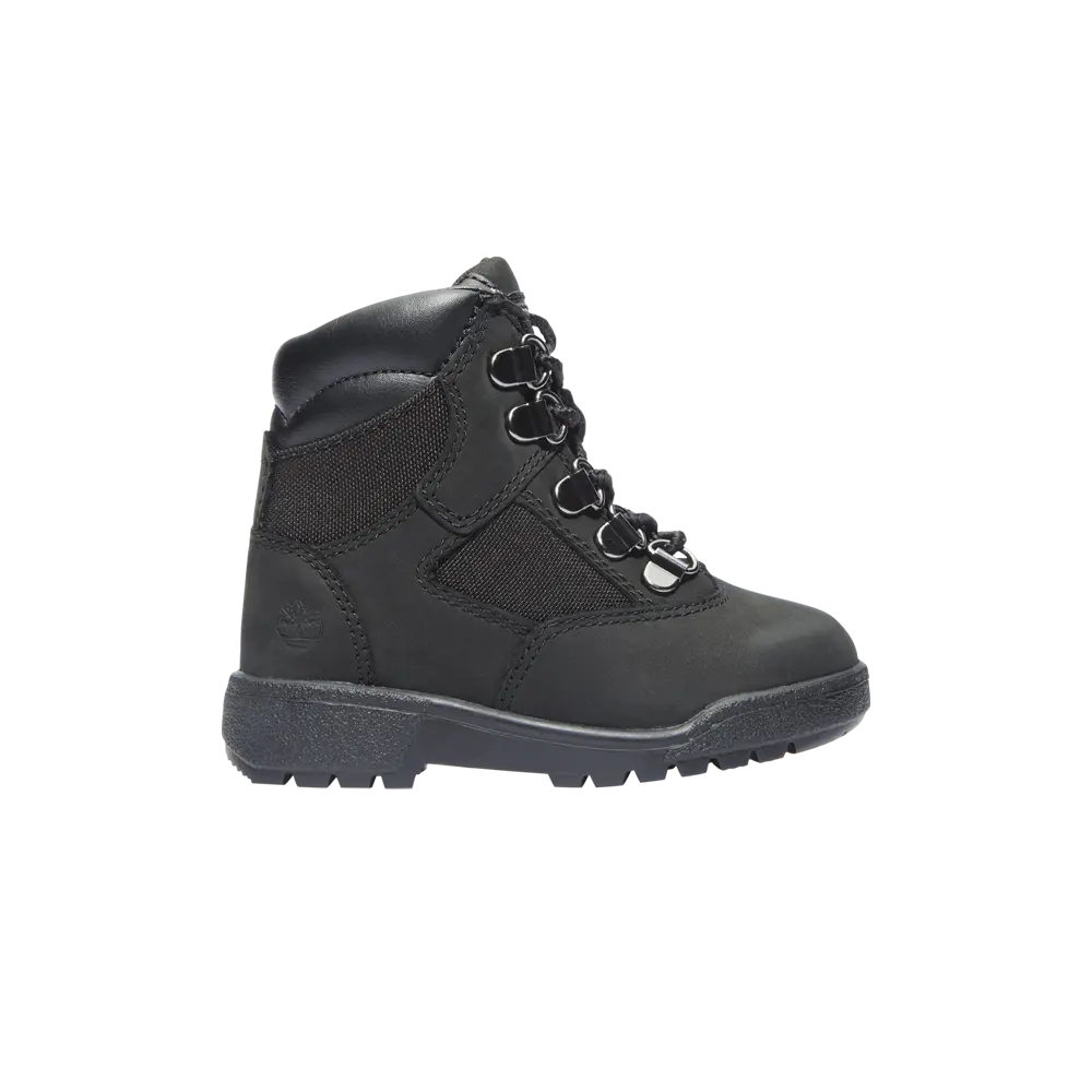 

6-дюймовые полевые ботинки для малышей Timberland, черный