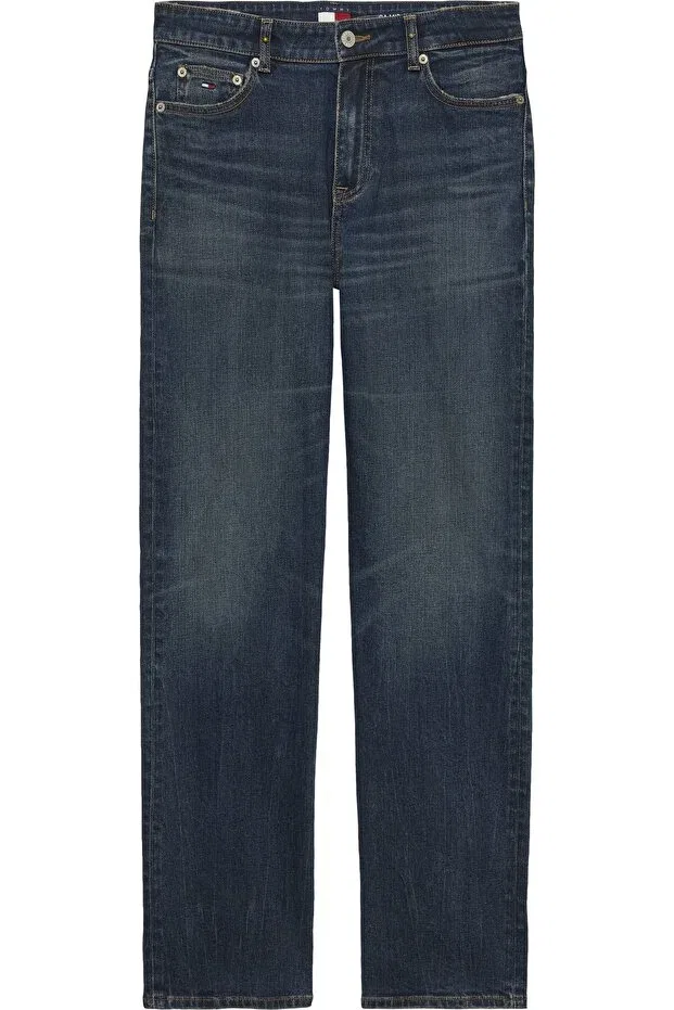 Женские брюки с зауженным силуэтом Tommy Hilfiger, 1bk Denim Dark — фото 3