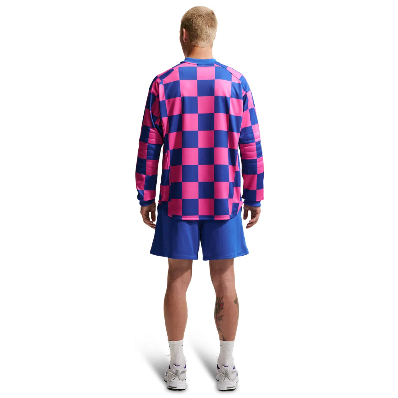 Мужская джерси Nike Club Goalie Top Away, цвет Game Royal/Hydrogen Blue/Pinksicle — фото 4