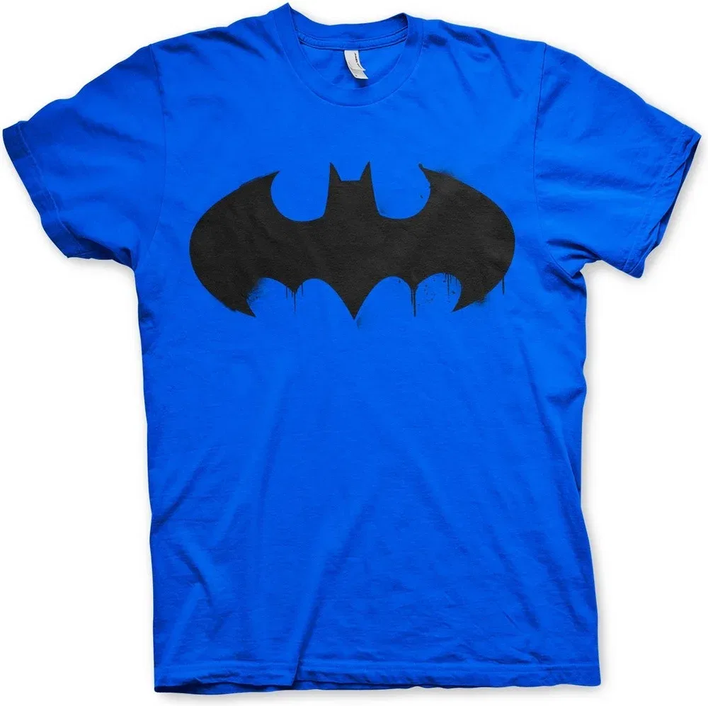 Футболка синяя Batman, синий