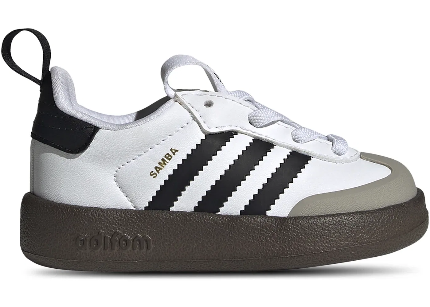 Детские кроссовки Lifestyle с амортизацией adiFOM Samba 360 Adidas, Cloud White Core Black Clear Granite