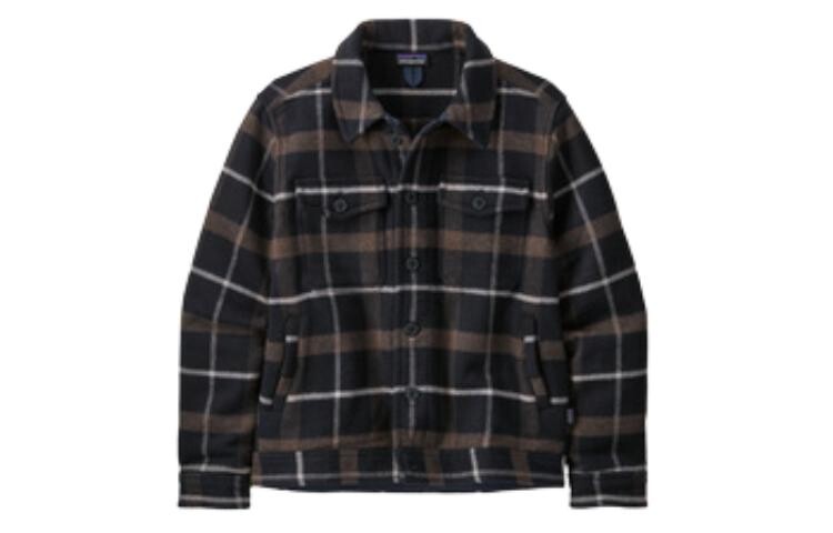 Шерстяная куртка Trucker для мужчин Patagonia, цвет New Marine Blue/New Navy — фото 3