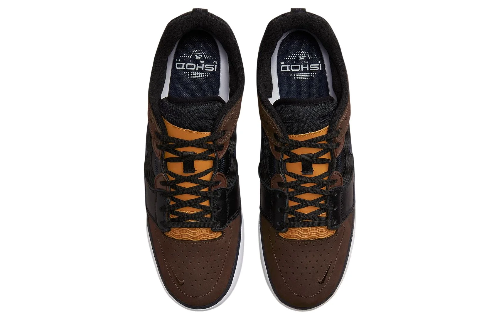 Кроссовки Nike SB Isod Wair Premium, темно-коричневый/черный — фото 4