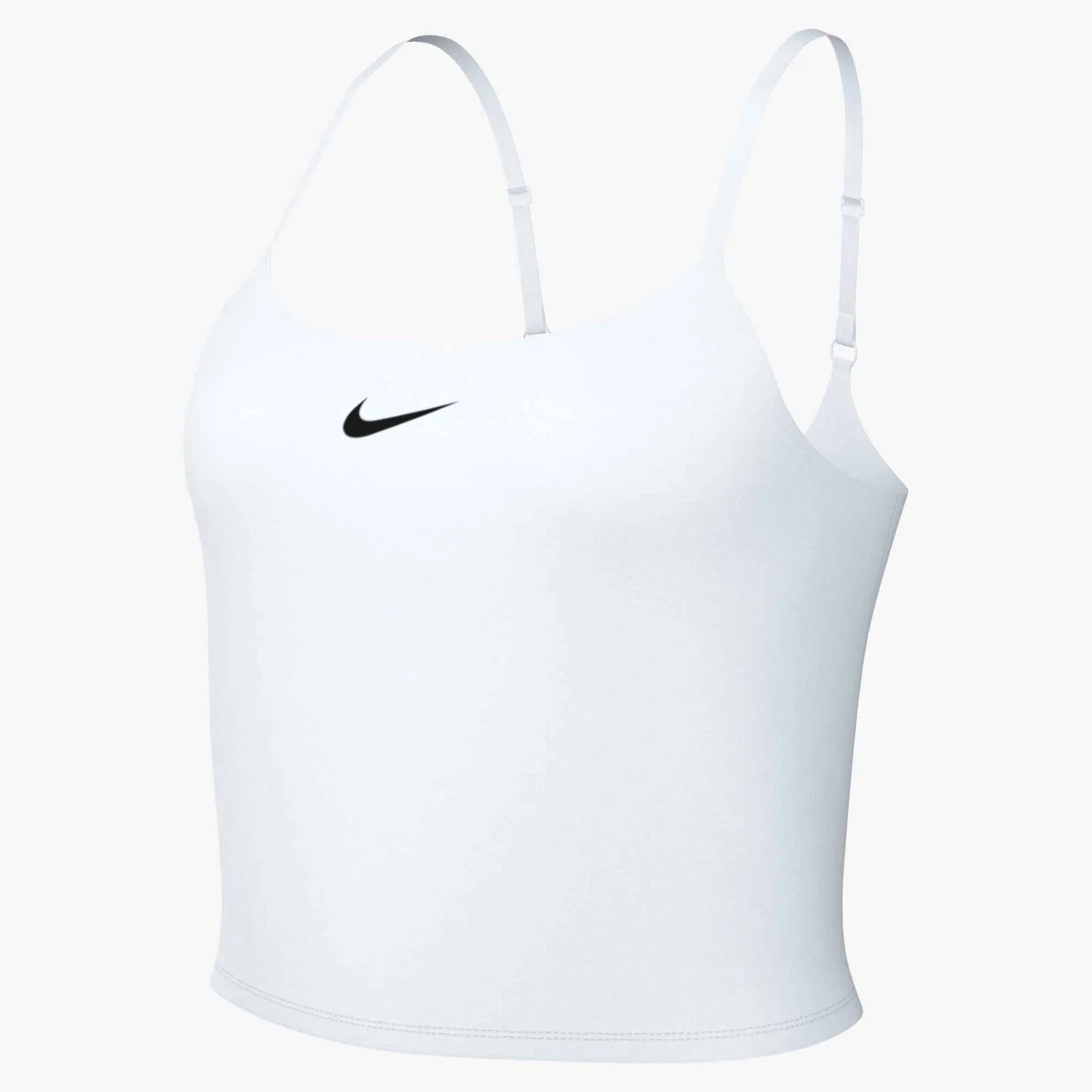 Женское спортивное топ-бра Nike, White/Black — фото 3
