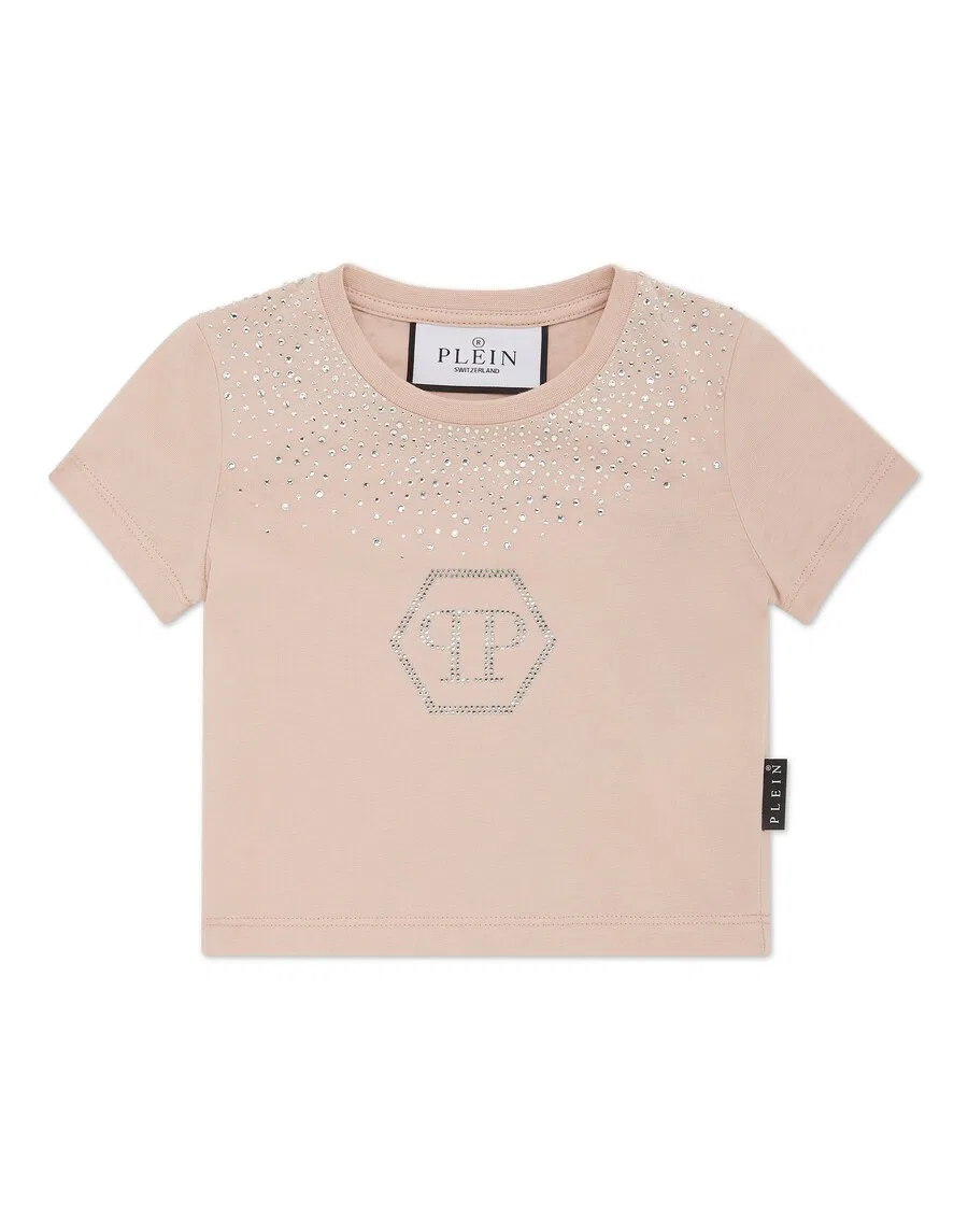 Футболка Philipp Plein 'Hexagon' в цвете Powder