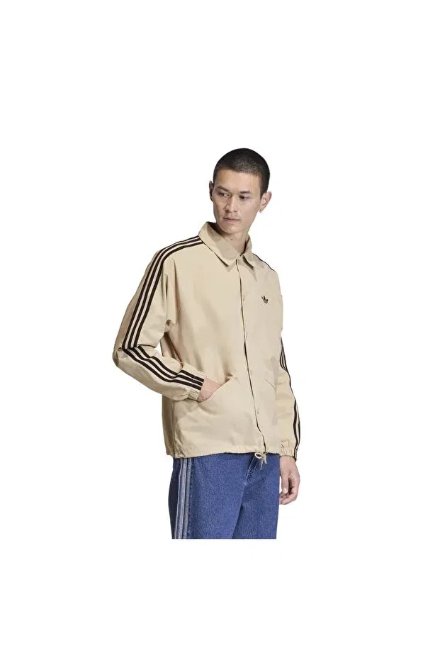 Мужская куртка с длинным рукавом Adidas, Beige — фото 2