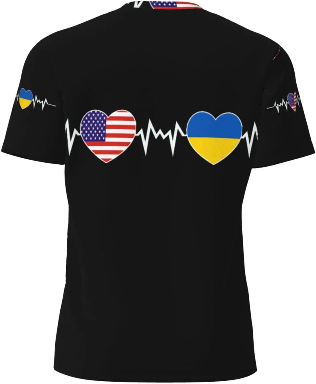 Мужская быстросохнущая футболка с сетчатой тканью Classic, Black — фото 2