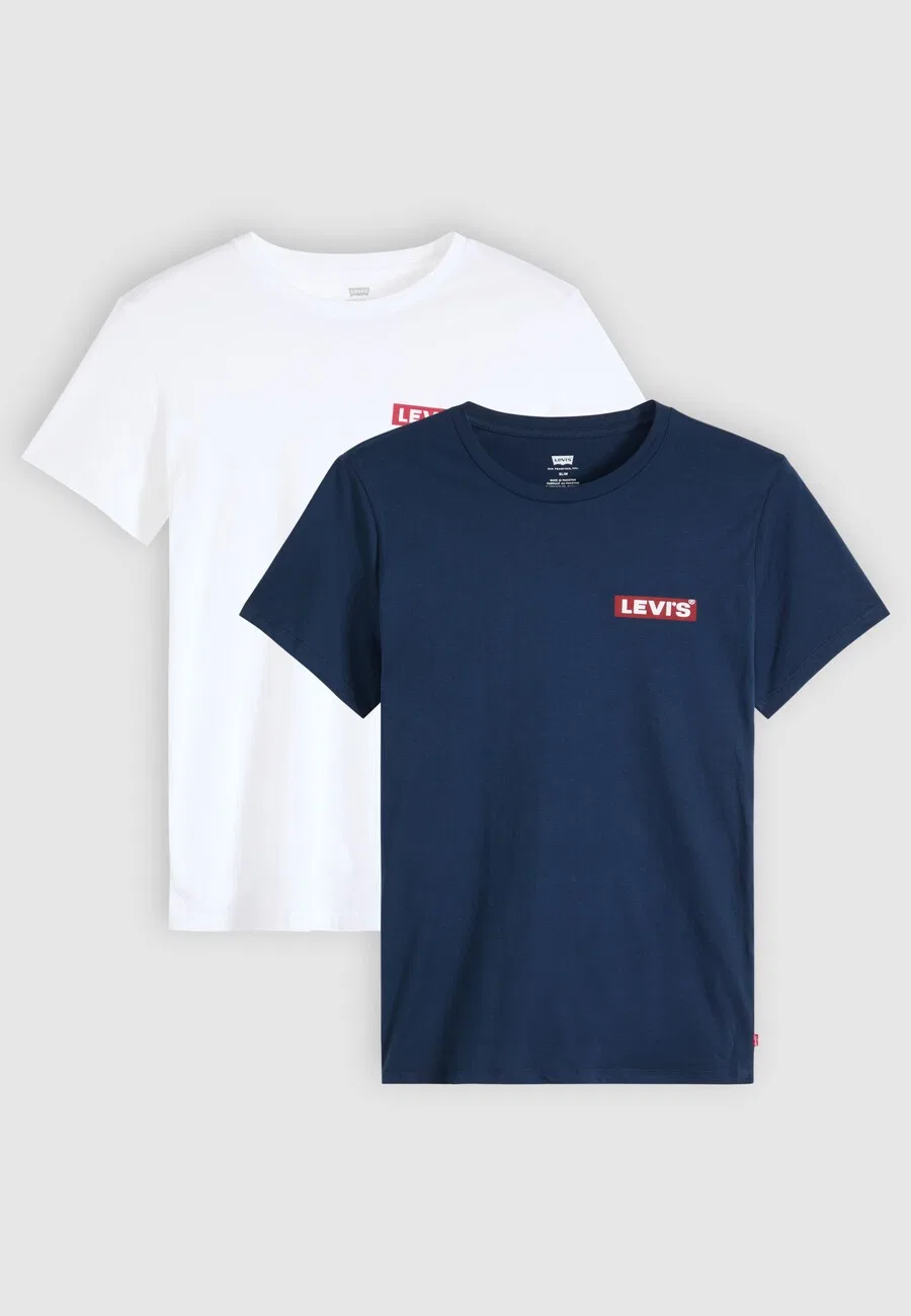 Рубашка LEVI'S темно-сини белого цвета