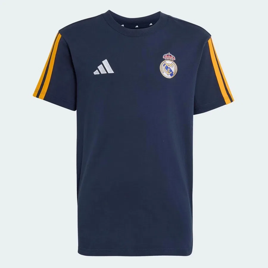 Детская футболка с длинным рукавом Real Madrid adidas, Темно-синий