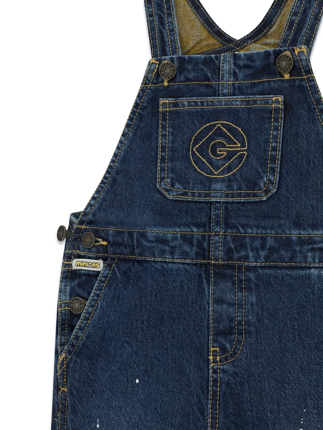 Комбинезон стандартного кроя для мальчика Guess Jeans, темно-синий — фото 3