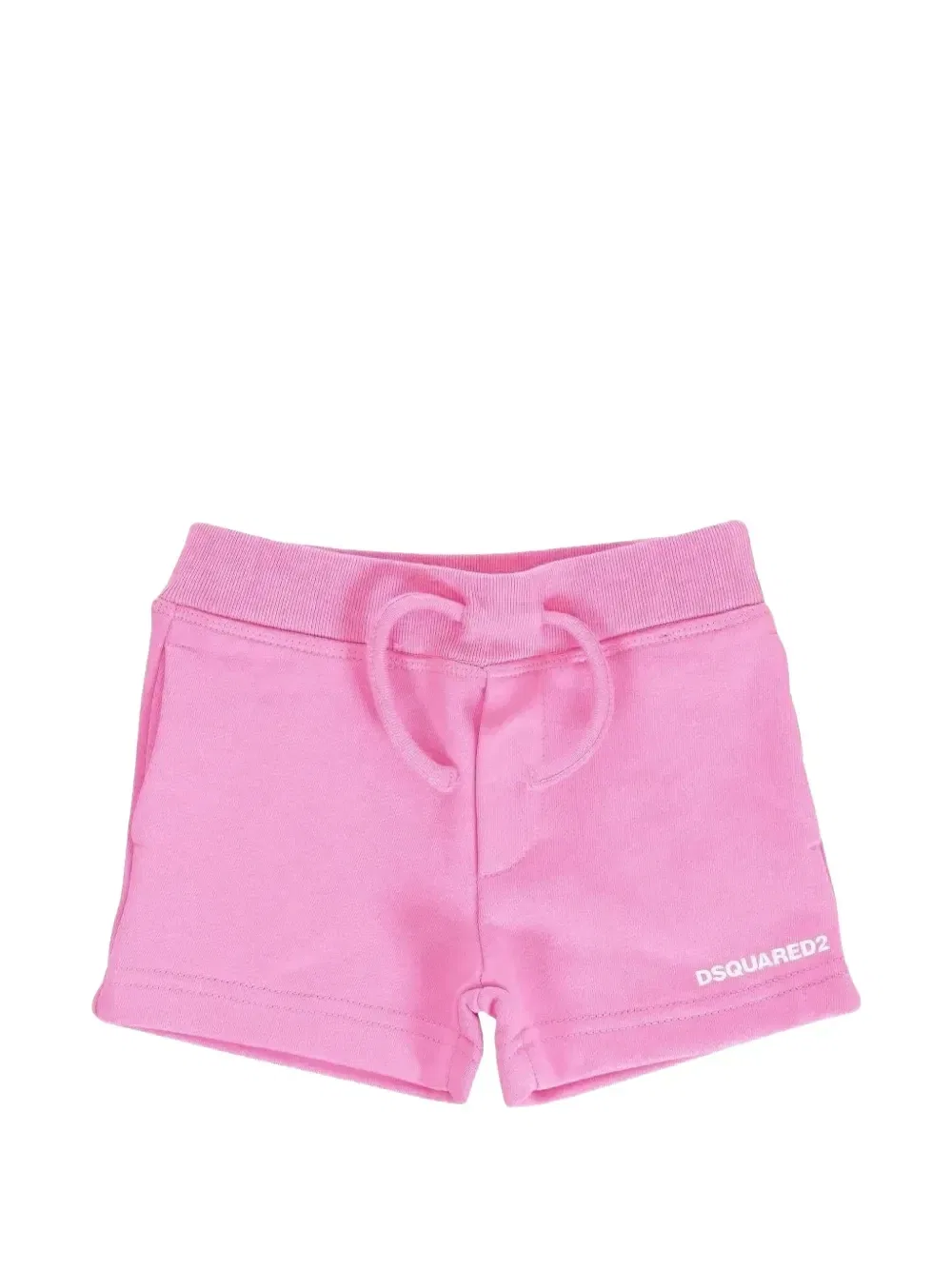 Шорты с кулиской и логотипом DSQUARED2 KIDS, розовый