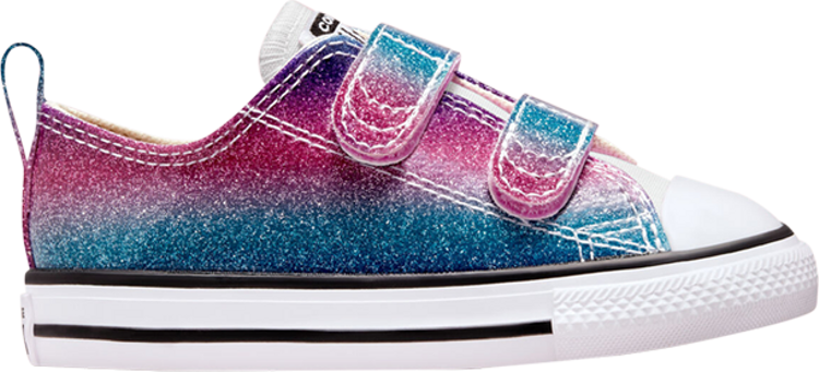 

Кроссовки Converse Chuck Taylor All Star Low Easy-On TD Glitter Drip, белый