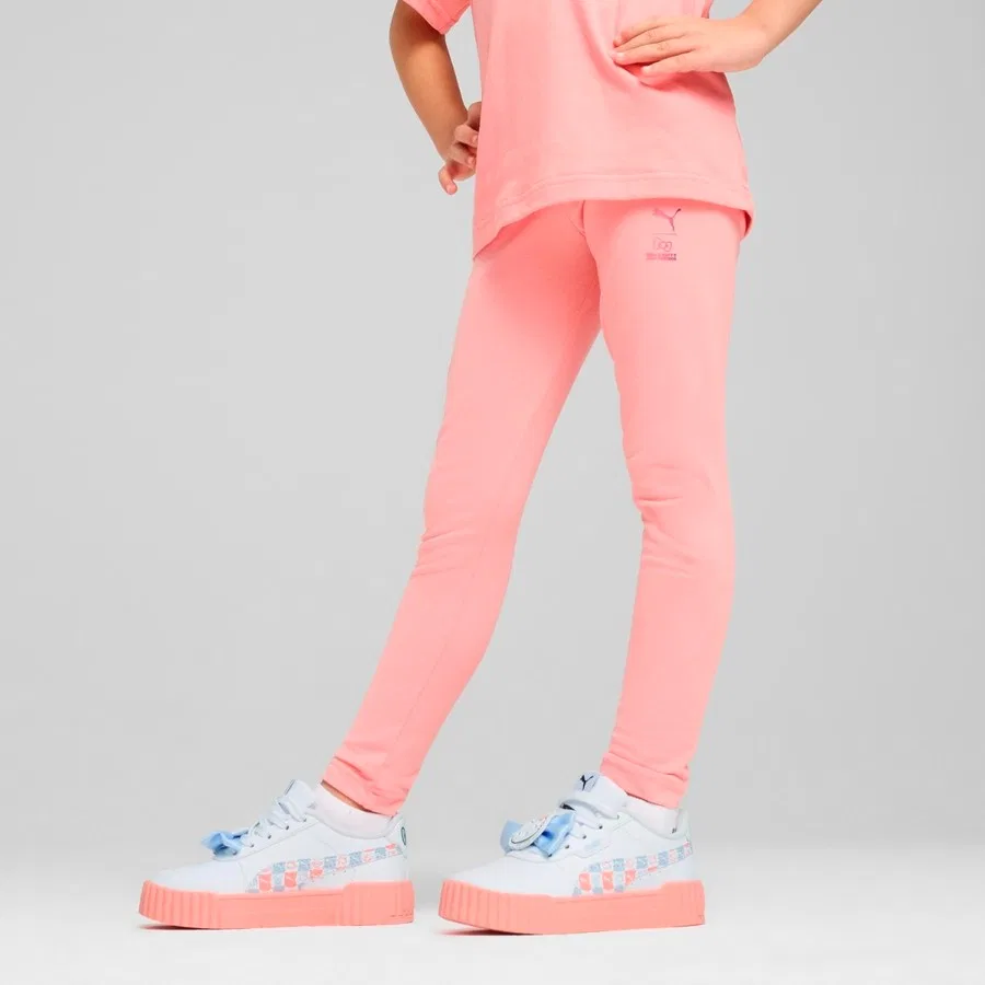 Детские леггинсы с принтом X Hello Kitty & Frie Puma, Розовый — фото 4
