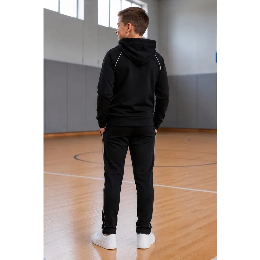 Детский спортивный костюм с капюшоном и принтом Athletic, Pina Kids, Синий — фото 4