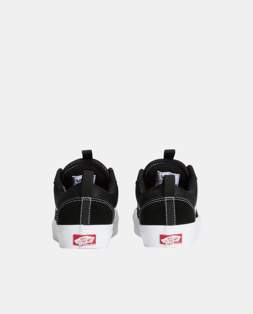 Детские кеды для мальчиков с замшей и канвасом Old Skool Vans, Negro — фото 2