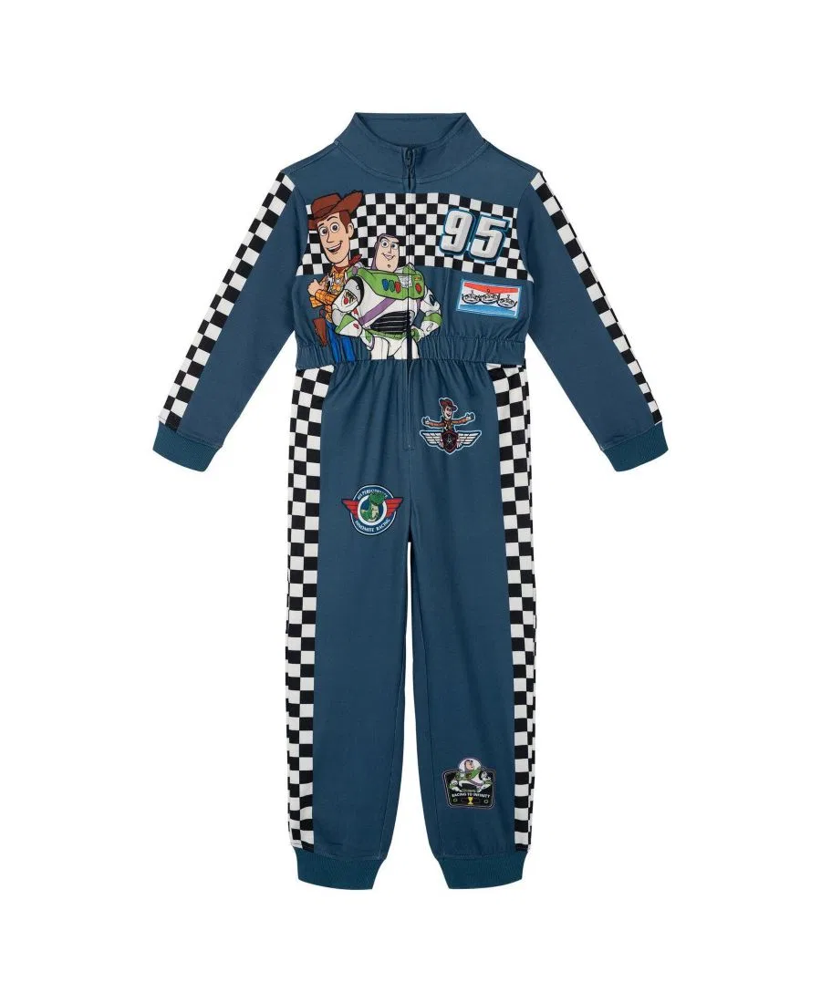 Комбинезон-кимоно с принтом Toy Story Racing, Woody Buzz Navy Blue