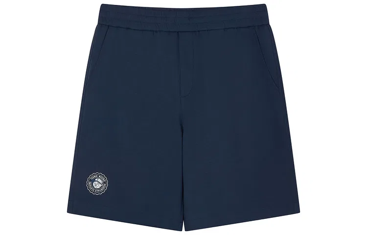 Детские шорты без гендера с принтом Teenie Weenie Men, Navy Blue