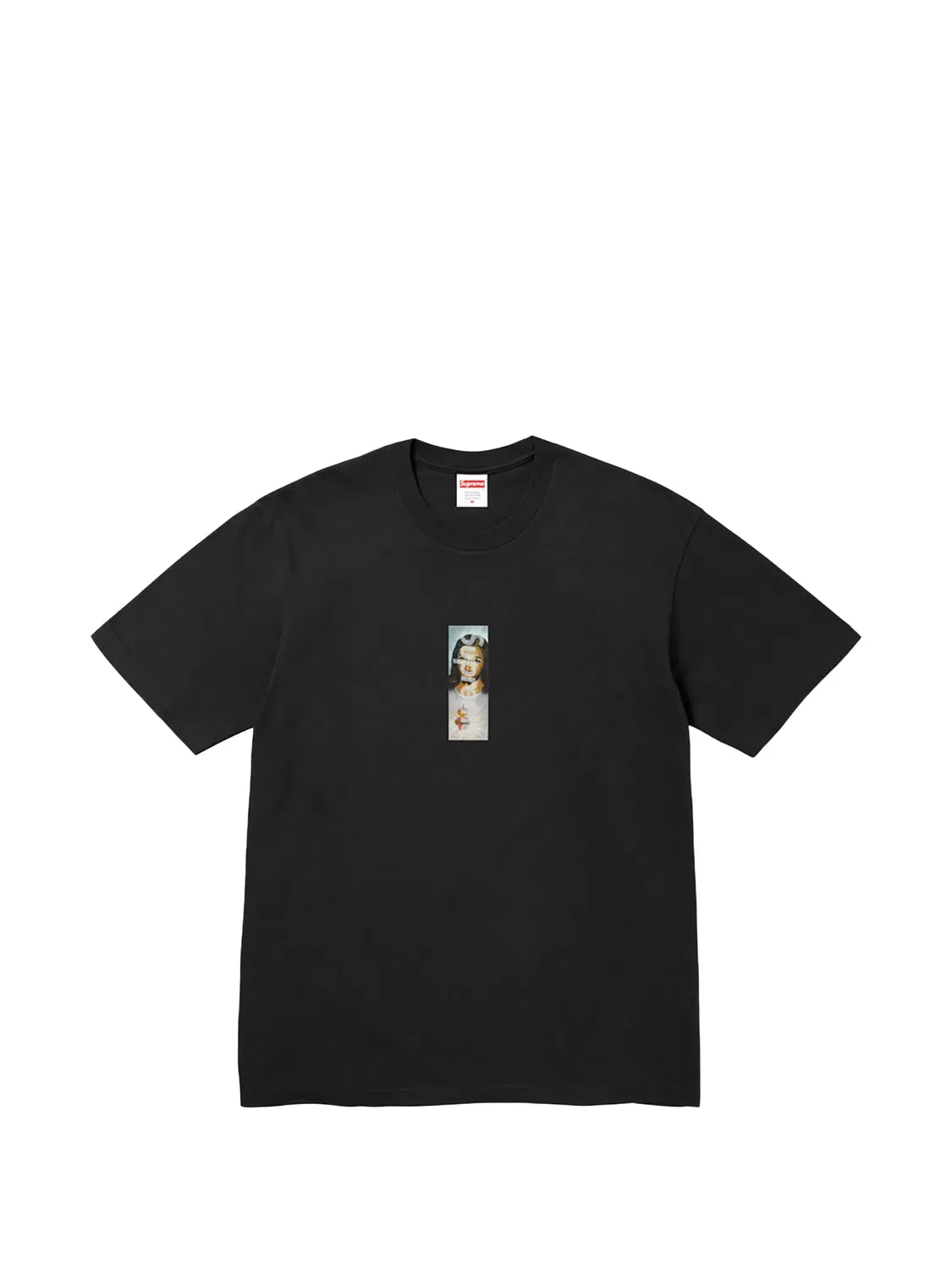 Футболка Box Logo с принтом Prayer Card Supreme, черный