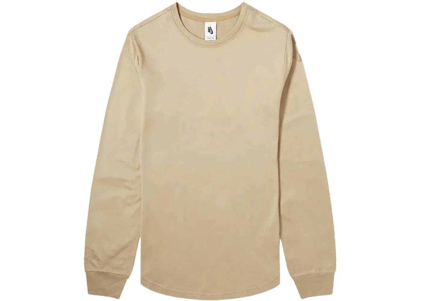 Мужская футболка с длинным рукавом Nike x John Elliott LeBron James LS T-shirt, Tan