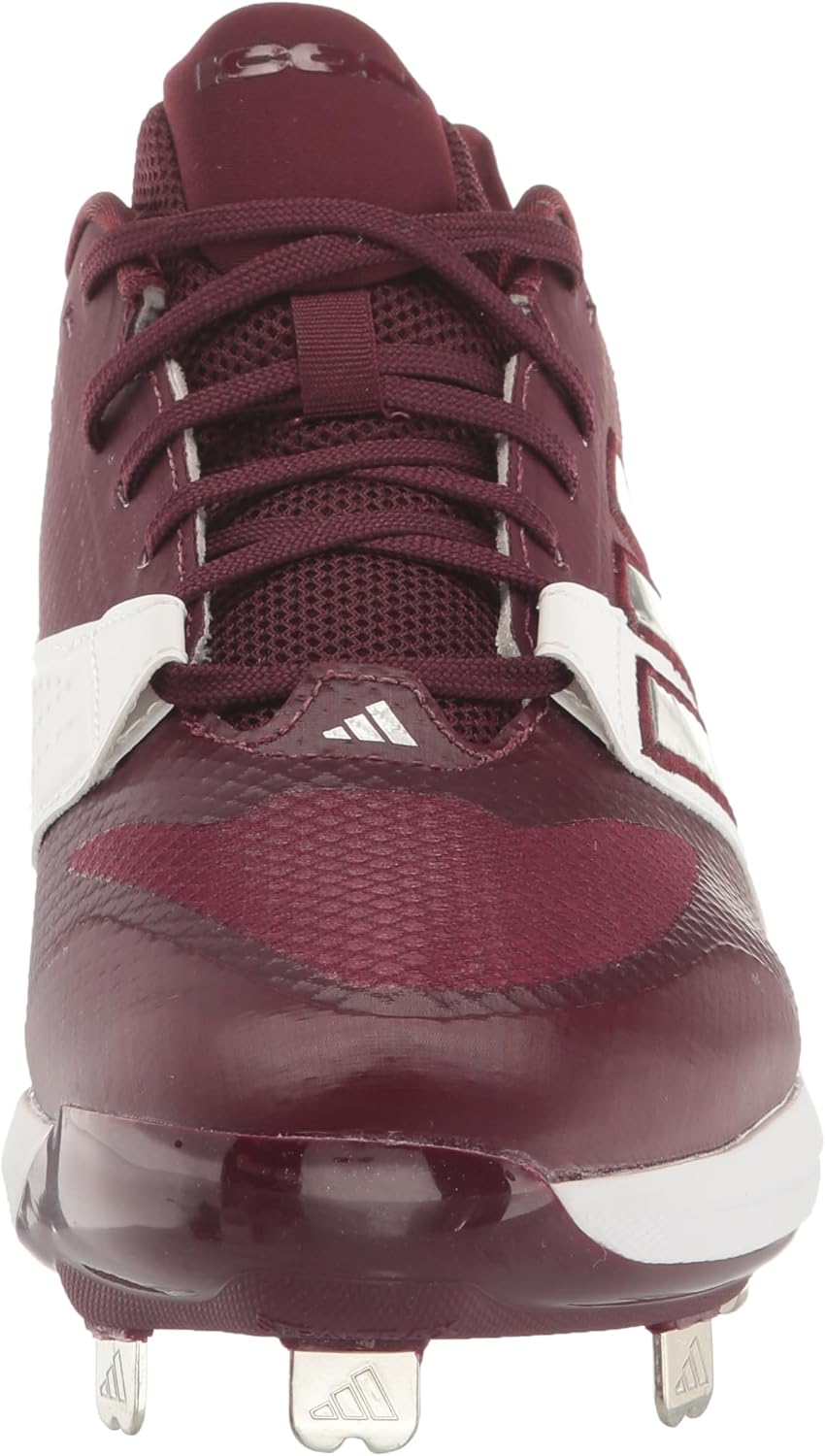 Мужские бутсы-кроссовки adidas Icon 8, белый/бордовый — фото 2