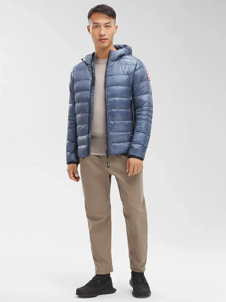 Футболка с длинным рукавом, модель Crofton Hoodie CANADA GOOSE, Dark Blue — фото 2