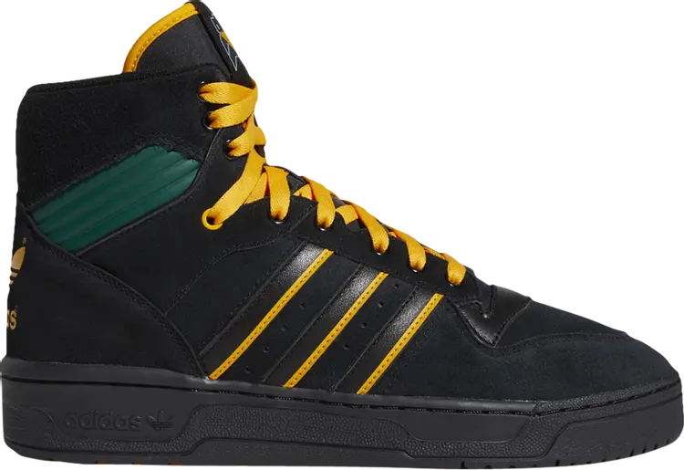 

Кроссовки Adidas Na-Kel Smith x Rivalry Hi OG 'Collegiate Gold', черный