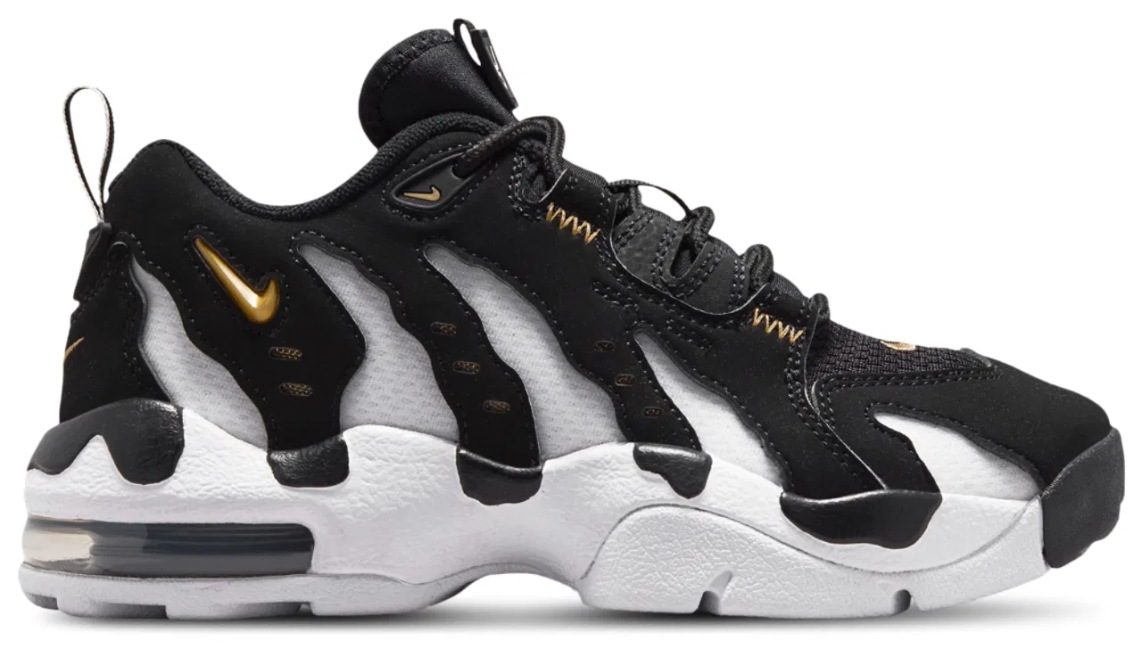 Кроссовки для мальчиков Air DT Max '96 Low Nike, цвет Black/Metallic Gold/White