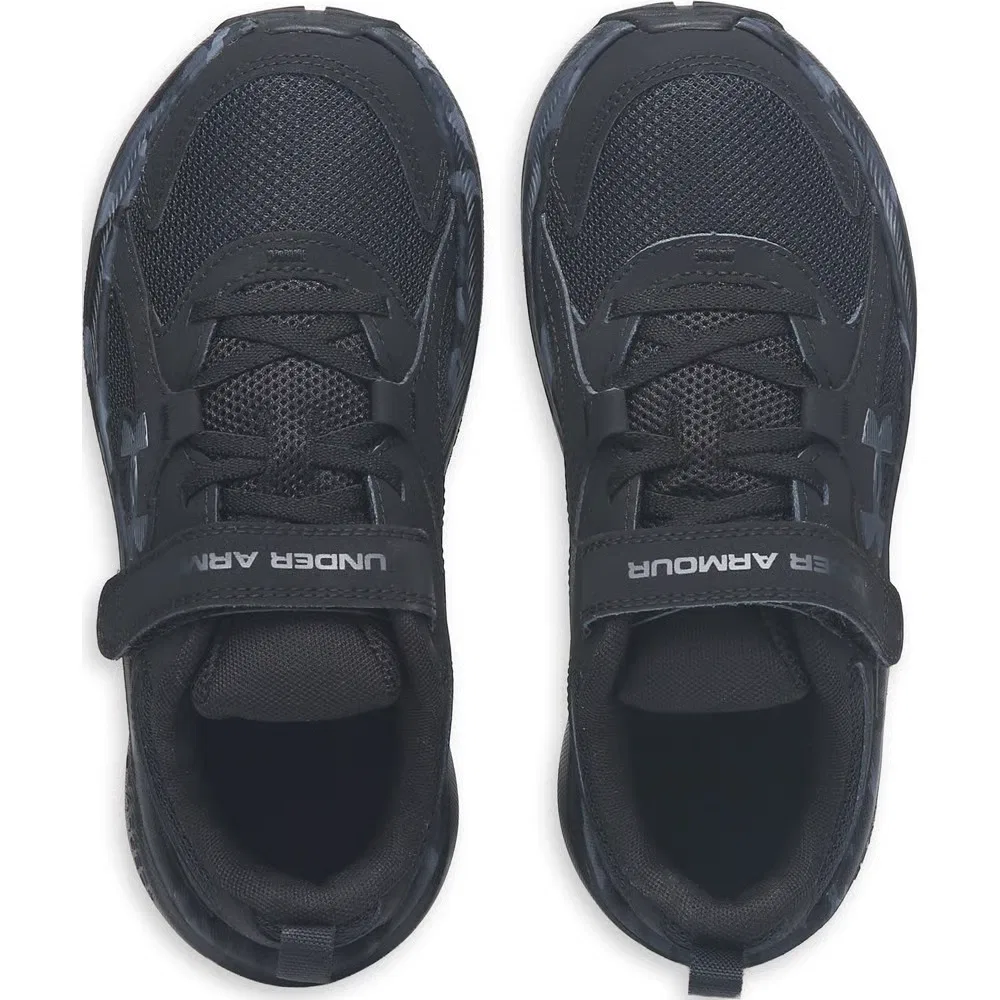 Детские кроссовки Charged+ Asserve 11 AC для бега Under Armour, Black Camo — фото 4