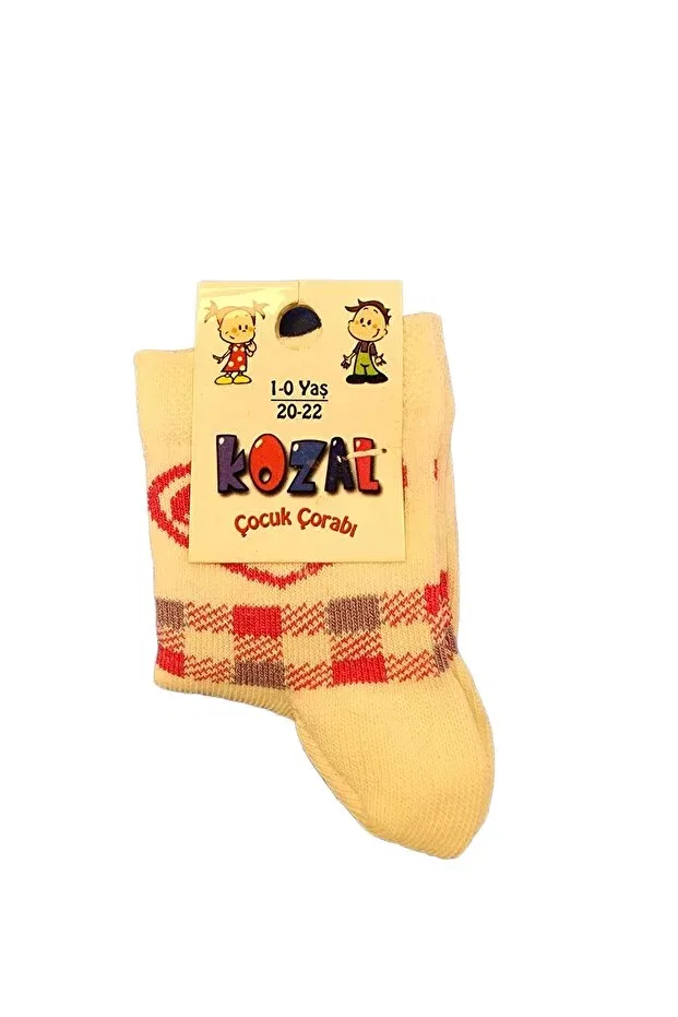 Детские носки для девочек хлопковые Kozal, Cream Pink