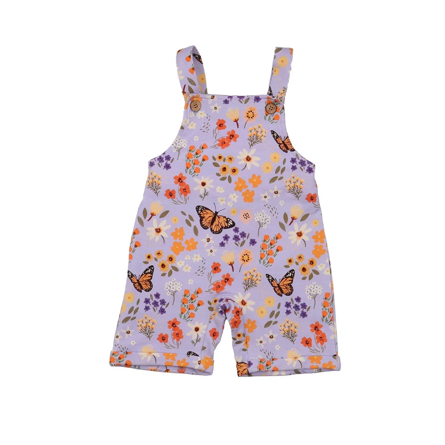 Комбинезон-штаны с цветочным принтом Flowers and Butterflies Walkiddy, разноцветный