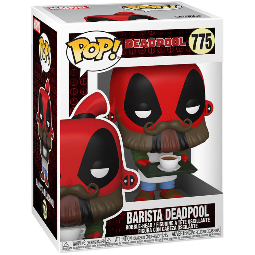 

Фигурка Funko Pop! Marvel: Deadpool 30th - Coffee Barista