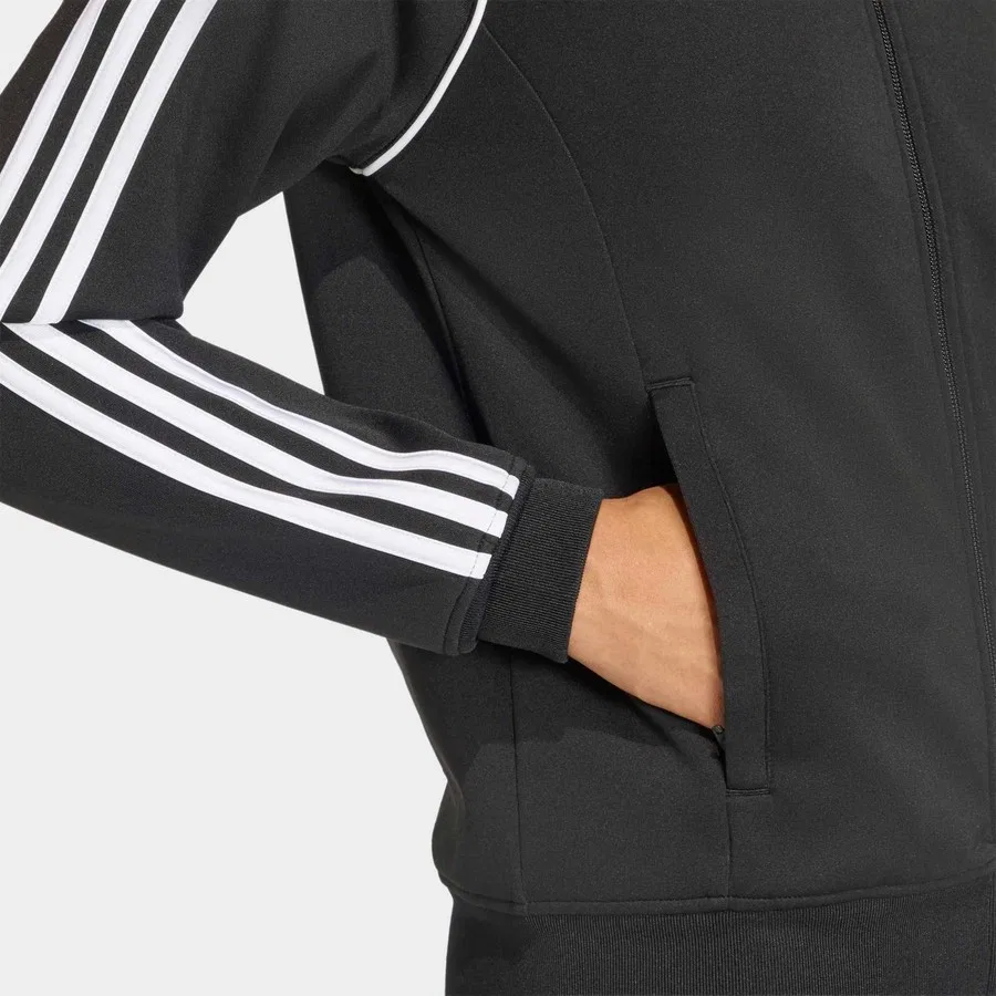 Женская куртка с длинным рукавом SST Classic adidas, Черный — фото 4