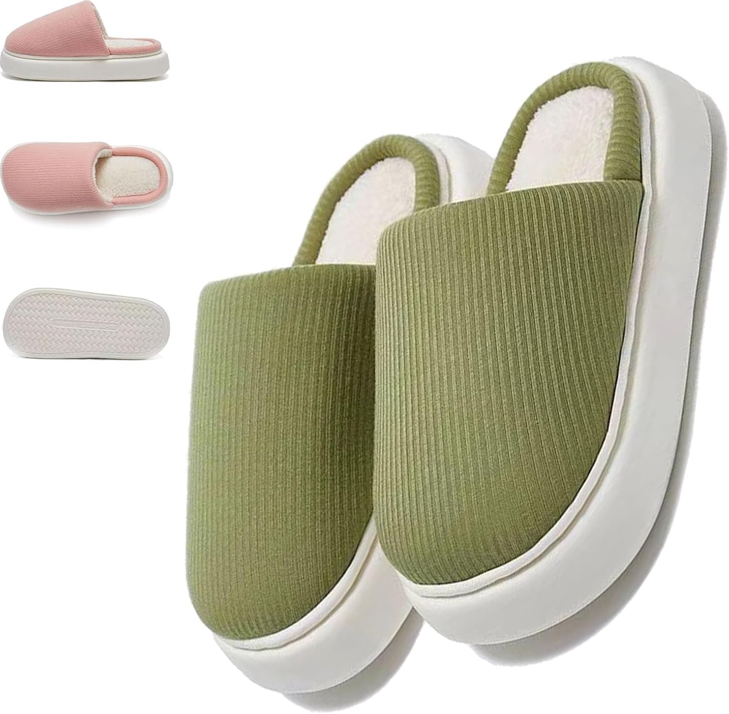 

Тапочки Cloudies - Flummys Slides, тапочки Cloud для женщин и мужчин, тапочки Dearfoam для женщин и мужчин Lunhaifi, зеленый