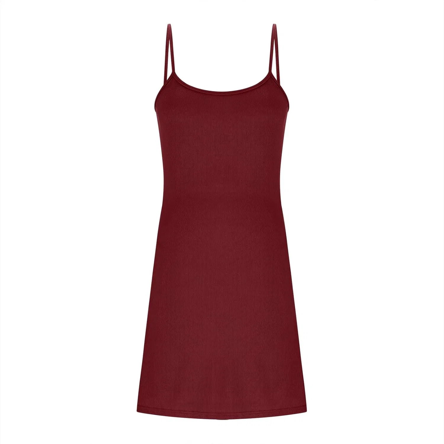 Женское теннисное платье с открытыми плечами Bodycon Mini, Wine — фото 4