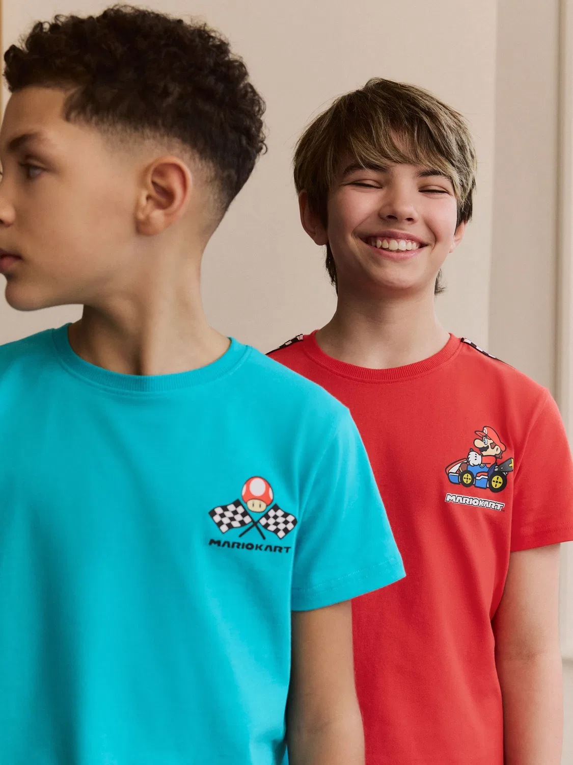 Пижама Mario Kart, 2 шт. Next, синий/красный — фото 4
