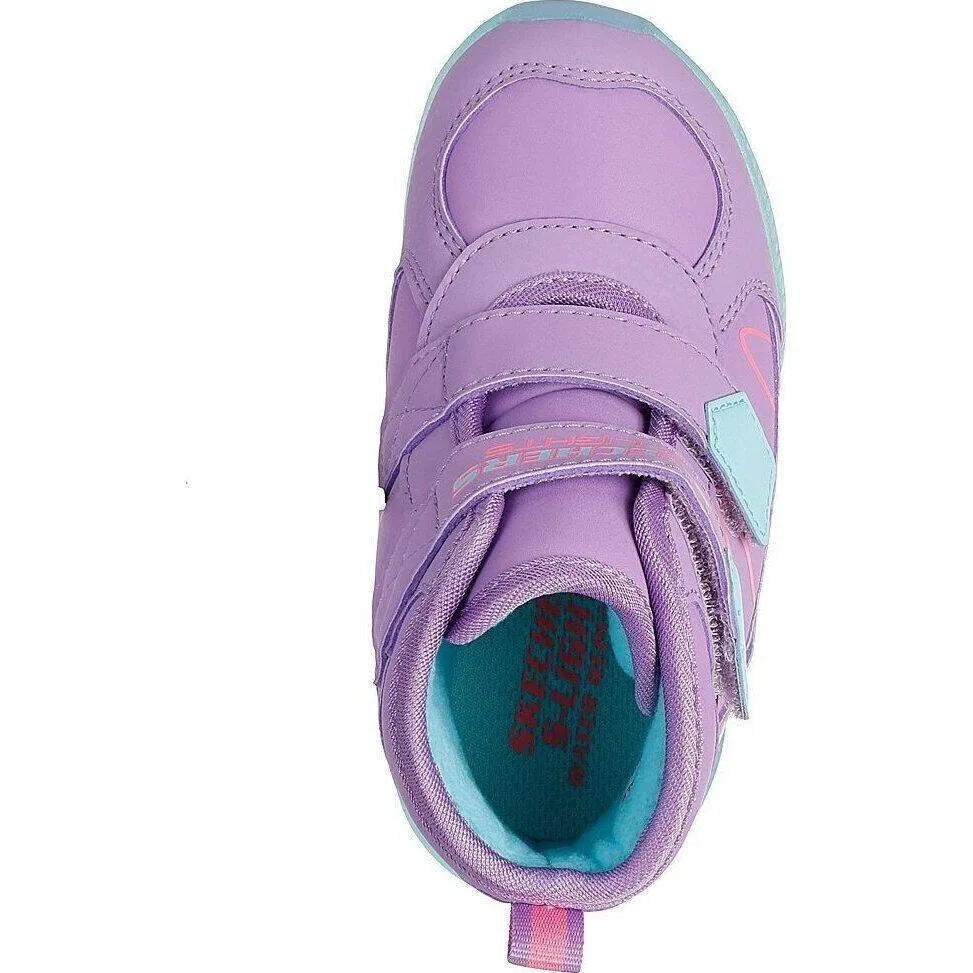 Детские ботинки с подсветкой Skechers Illumi-brights - Polar Steppe, Violett — фото 2