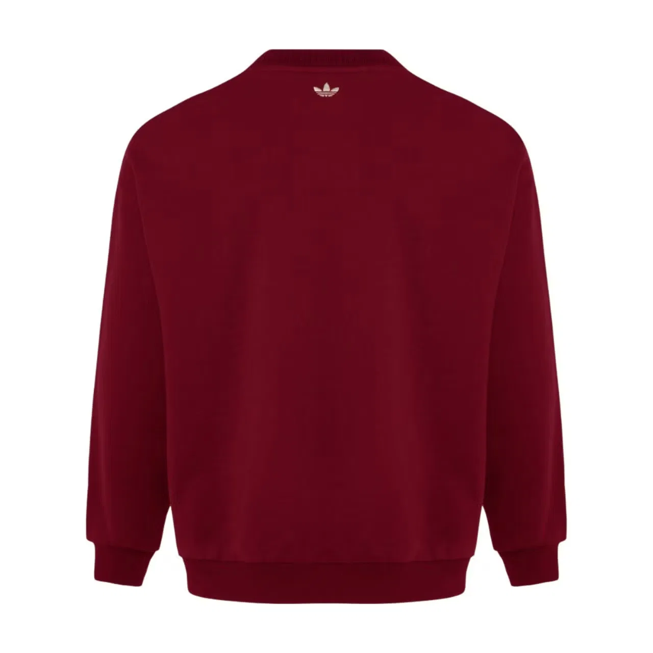 Пуловер с круглым вырезом Crafted Crewneck Adidas, бордовый — фото 2