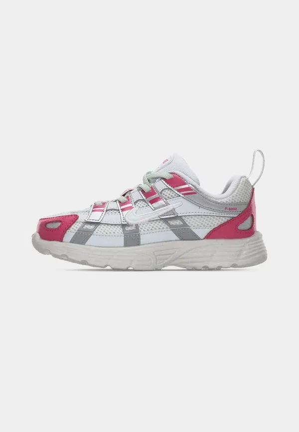 Кроссовки с перфорацией P 6000 Nike Sportswear/peony/smoke grey/light smoke grey/white, серый/кремовый — фото 2