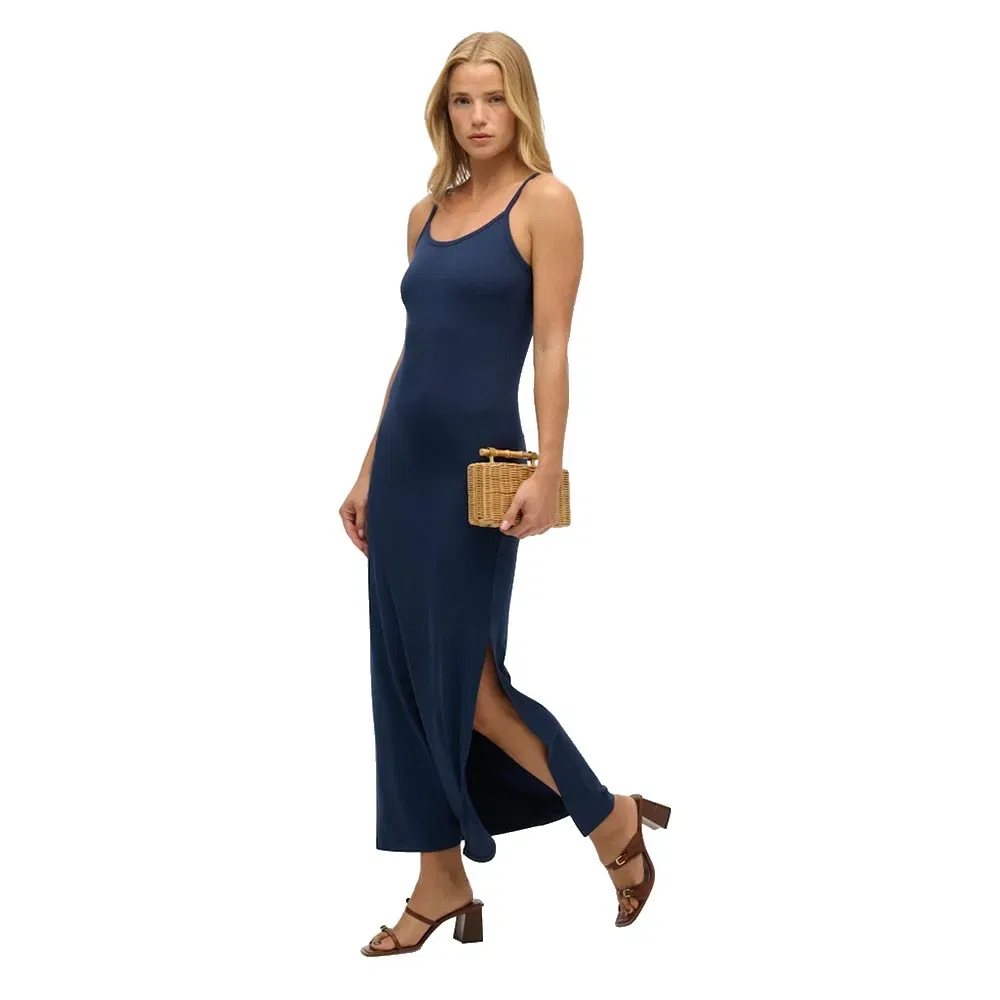 Платье без рукавов Athletic Essential Jersey Maxi Cami Superdry, синий — фото 3