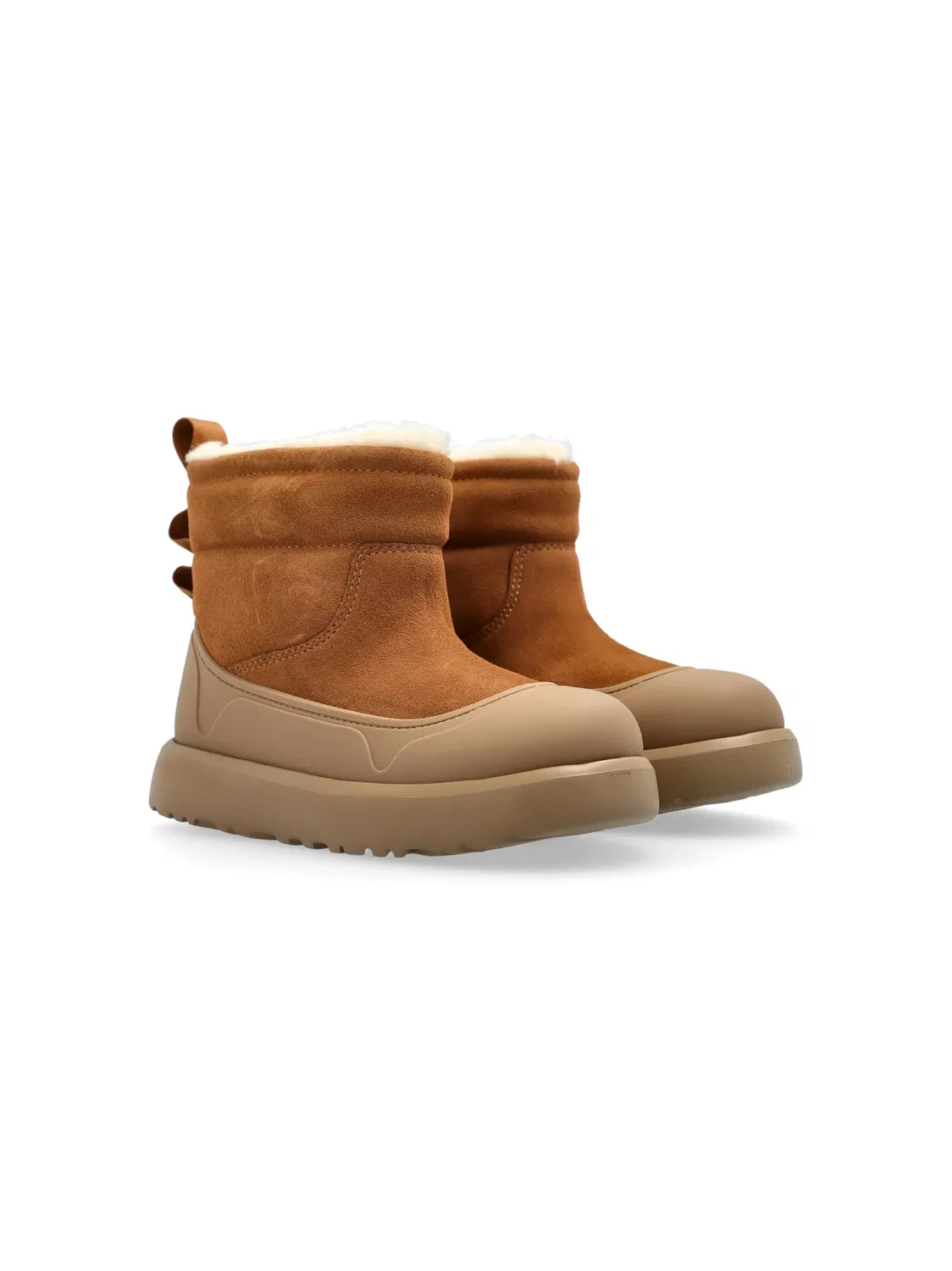 Детские ботинки Classic Mini Mod из замши UGG, нейтральные