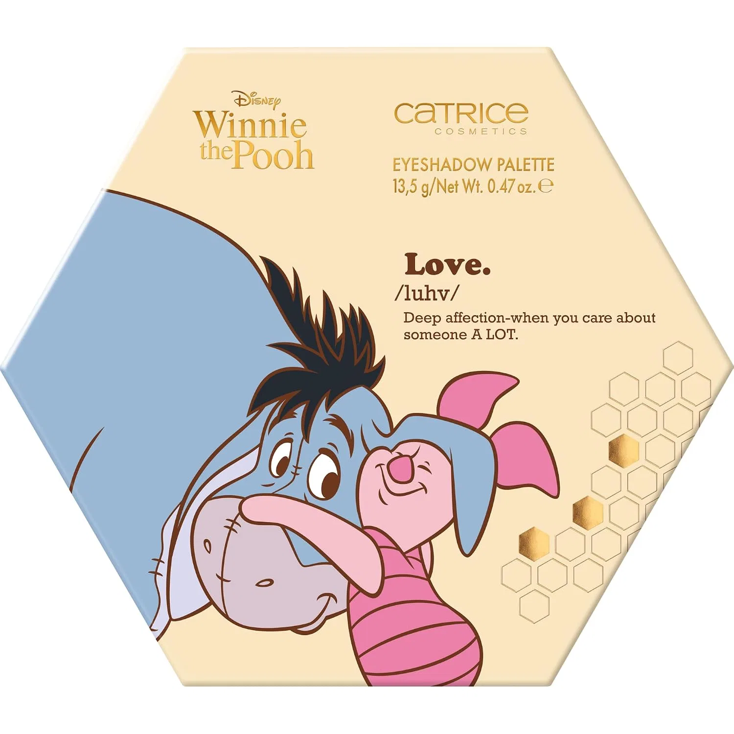 Палетка теней для век Catrice Disney Winnie the Pooh, 15 оттенков, 13.5 г, fliederfarben — фото 2