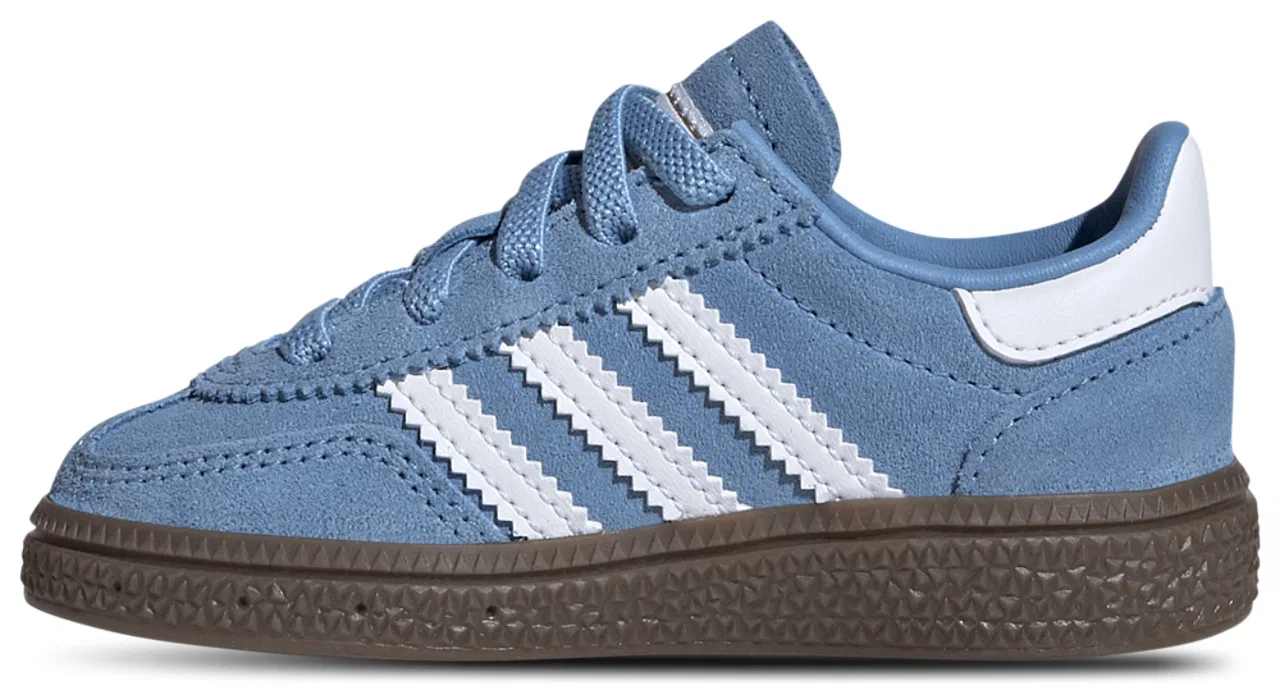 Кроссовки для мальчиков Handball Spezial Adidas, цвет Blue/White/Brown — фото 2