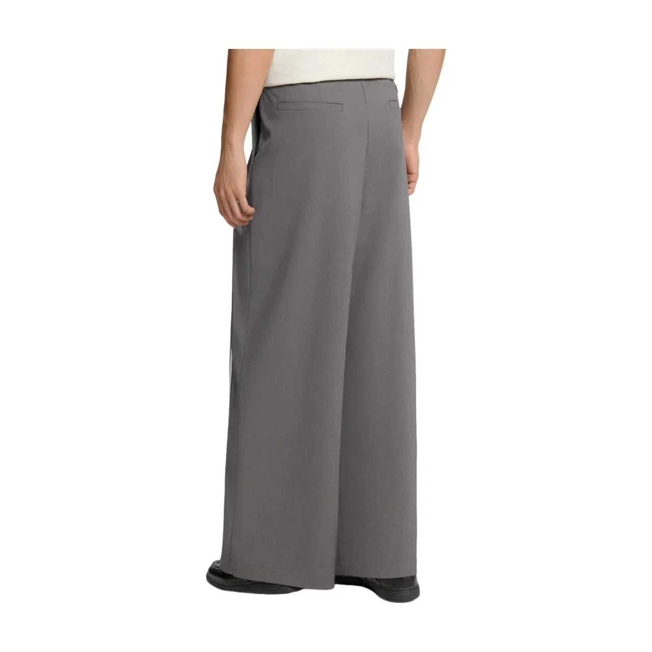 Мужские брюки Originals 3 Stripe Deluxe Pants Asia Sizing 'Light Grey' adidas, Light Grey — фото 4