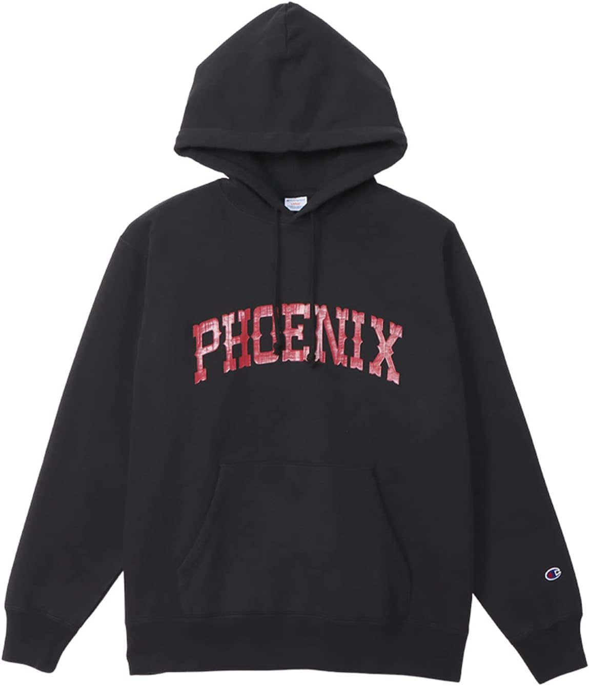 

Худи Champion C3-Y102, с длинным рукавом, 100% хлопок, США, графический принт, мужская, повседневная, черный