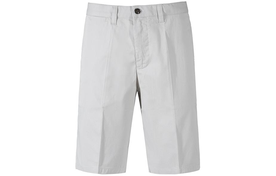 Повседневные шорты мужские light gray EMPORIO ARMANI, светло-серый — фото 3