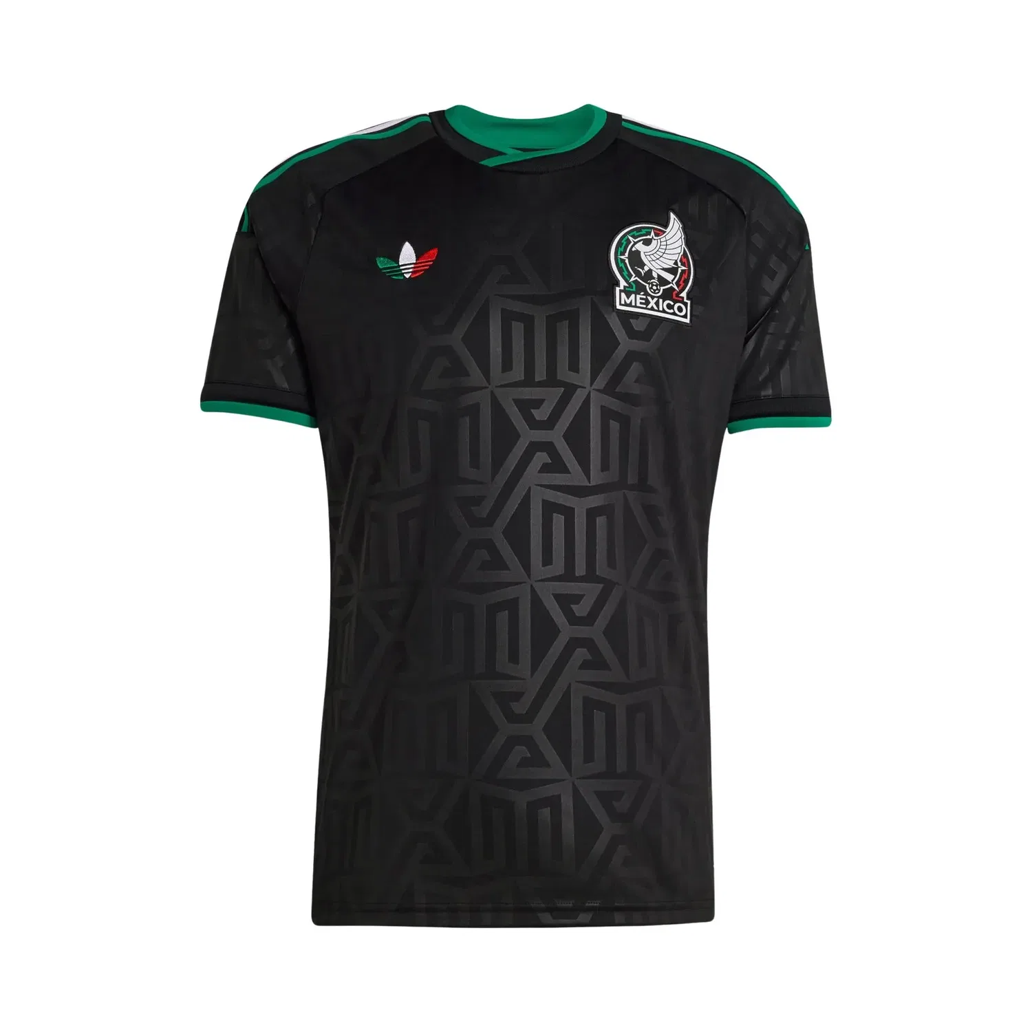 Третья стадионная футболка Adidas Mexico 2026, черный